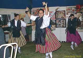 También se pudo disfrutar de los bailes murcianos en el stand