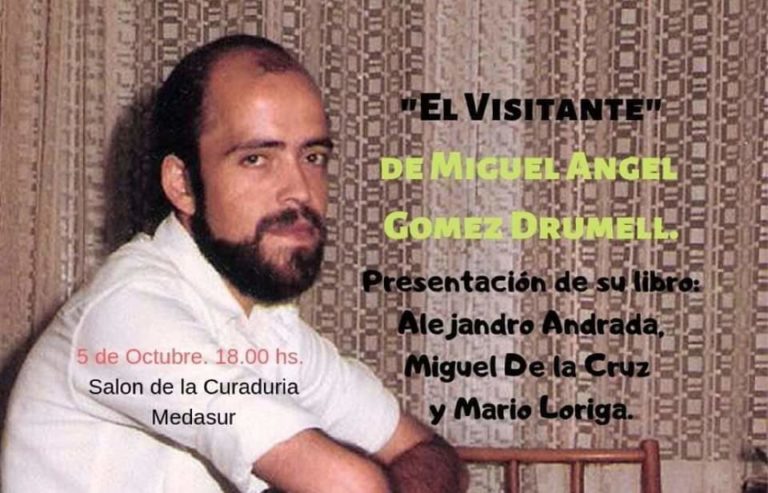 Libros: Presentan «El Visitante» del humanista Miguel Gómez Drumell