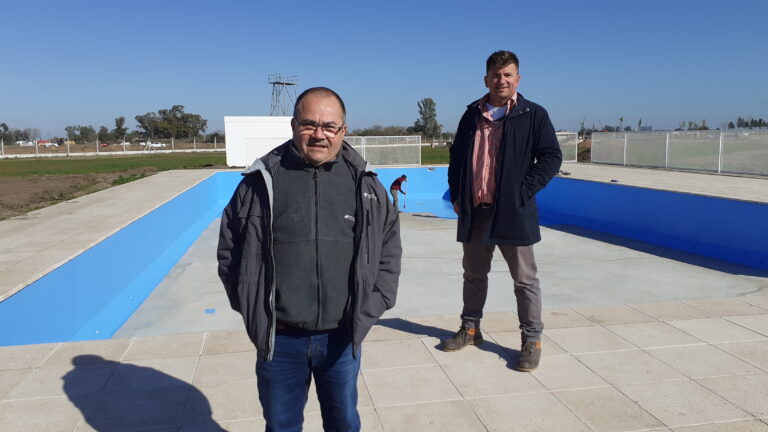 VIDEO: Se aceleran las obras en el Camping del SOEA junto al futuro Barrio Aceitero en Timbúes