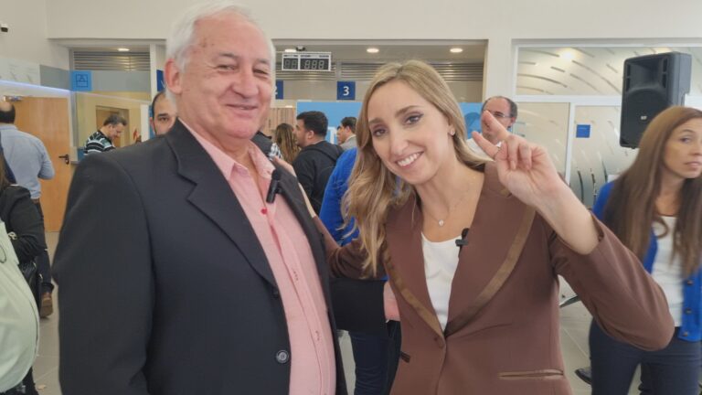 PGSM: Entrevista con Julia Strada en la inauguración del nuevo edificio del Banco Nación