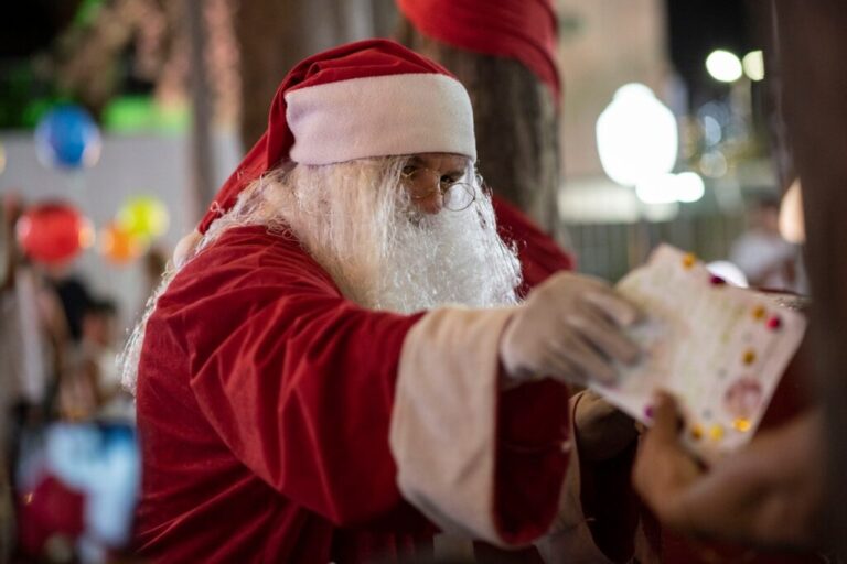 Con Papá Noel y múltiples actividades, San Lorenzo espera la Navidad