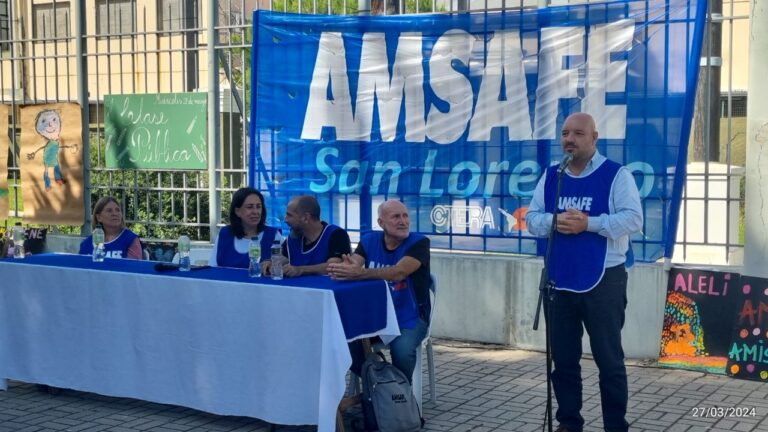 AMSAFE informa: Paro Jueves 4. Cronograma de Haberes. Clase Pública. Reunión Equipos Directivos