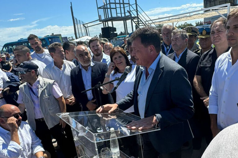 Raimundo participó de la presentación del programa Cosecha Segura en la Expoagro