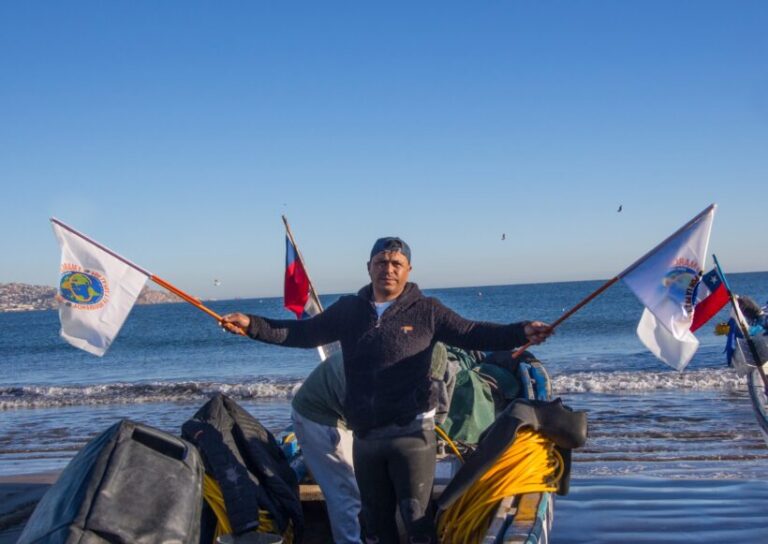 Chile: Caleta Peñuelas de Coquimbo, adhieren a la Tercera Marcha Mundial por la paz y la Noviolencia