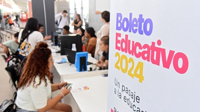 El Boleto Educativo ya superó 300 mil usuarios