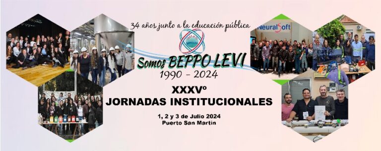 PGSM: El instituto Beppo Levi invita a sus 35 Jornadas Institucionales 1, 2 y 3 de Julio