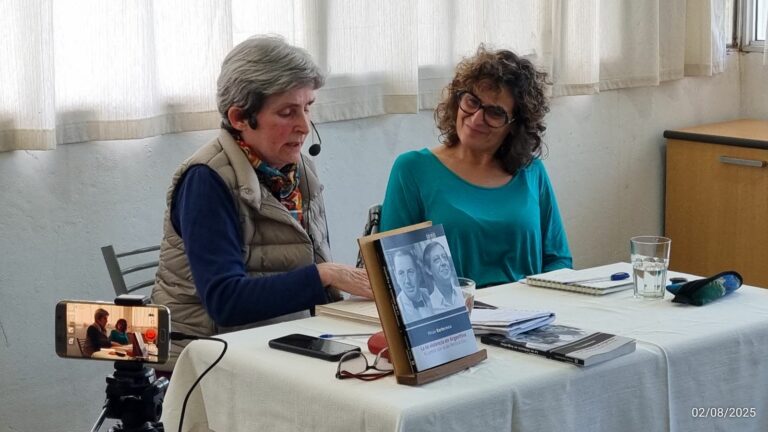 Mirian Barberena presentó: La No violencia en Argentina. Un camino que va de Perón a Silo. En el Parque de Estudio y Reflexión Carcarañá